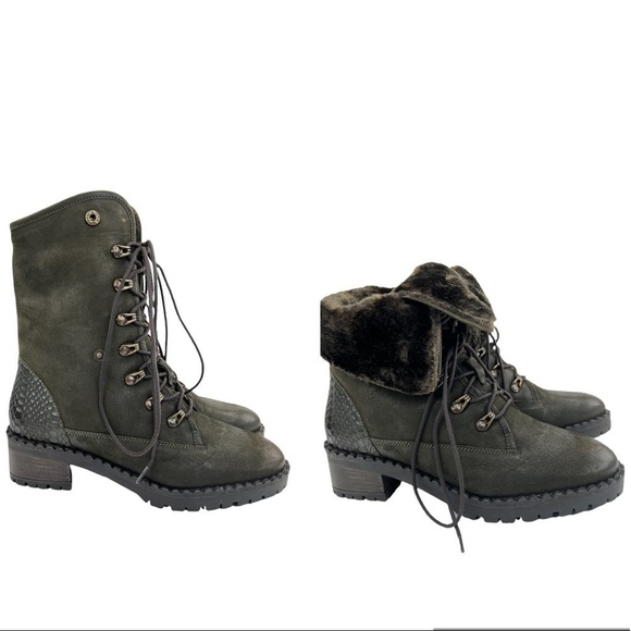 Vintage Foundry Company Women’s Milan Combat Biker Boots - Picture 1 of 16